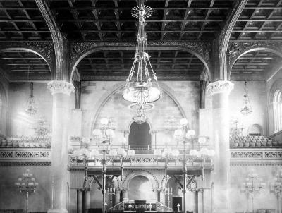 Photograph of the Assembly Chamber, New York State Capitol. Albany, NY