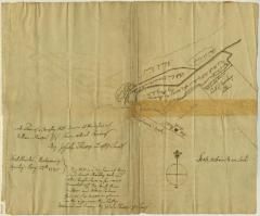 Map of Fort Hunter, New York, 1785