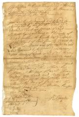 Warrant of land survey in Ulster County, 1720