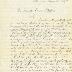 Letter to New York State Governor John Hoffman from Edward Holske