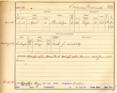 Civil Roll muster roll abstract for Manuel Garcia of the 84th Infantry