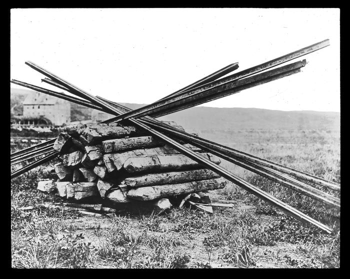 Union Army method of destroying railroads