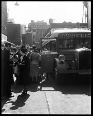 New York City. Capitol Bus terminal at Eighth Ave and 50th Street