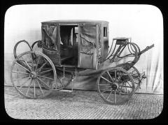 Old coach owned by General Vischer and used by General Lafayette