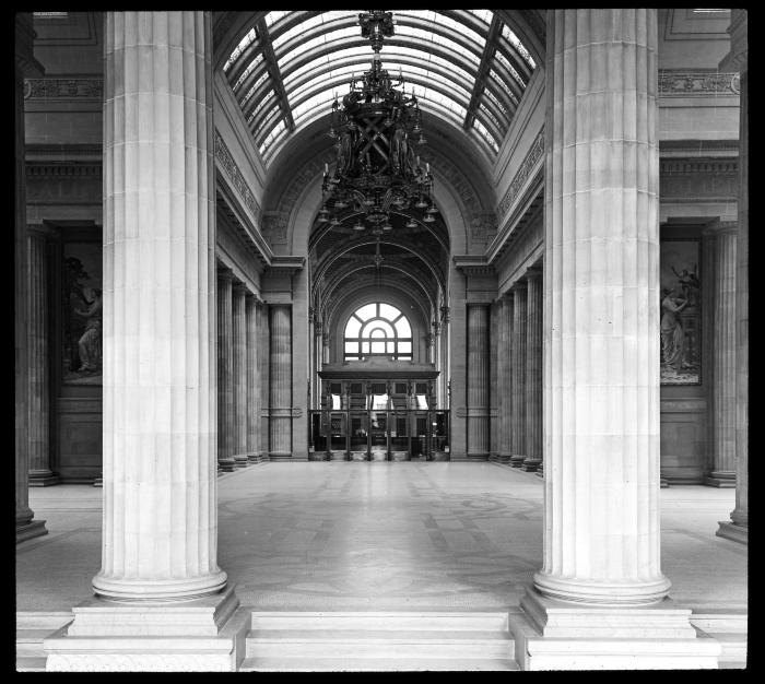 New York State Education building, rotunda, lower level. Albany, N.Y.