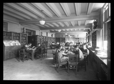 High school library. Albany, N. Y.