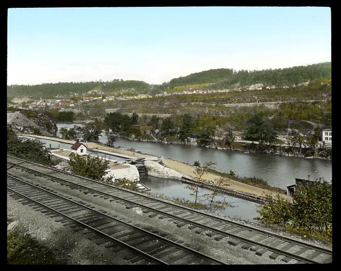 Canal Lock. Little Falls, N. Y.