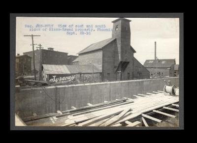 Oswego Canal: lock 1 and prism, Phoenix