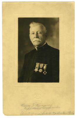 GAR photograph of Henry J. Kearney, Civil War veteran