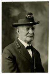 GAR photograph of Edward W. Harbison, Civil War veteran