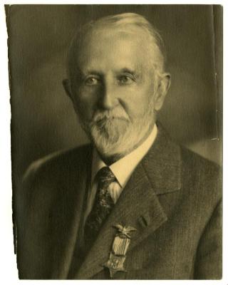 GAR photograph of Jerome H. Coe, Civil War veteran