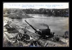 Champlain Canal: locks 3, 4 and 5 and adjoining prism