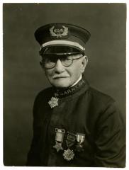 GAR photograph of Albert Morgan, Civil War veteran