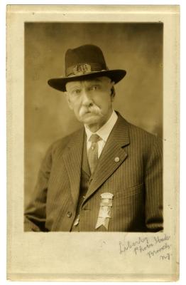 GAR photographs of John C. Mullins, Civil War veteran
