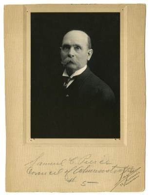 GAR photograph of Samuel C. Pierce, Civil War veteran