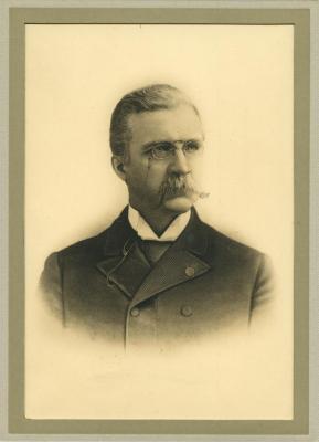 GAR photograph of John W. Vrooman, Civil War veteran