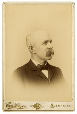 GAR photograph of Sidney J. Westfall, Civil War veteran