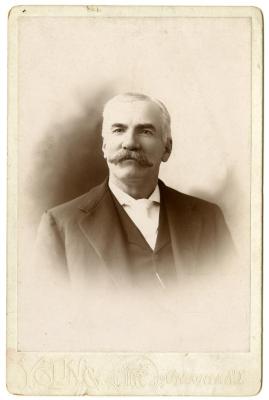 GAR photograph of C. J. Westcott, Civil War veteran