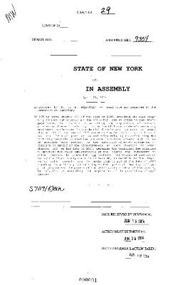 NYS Bill and Veto Jackets: 2014, Chapter 29