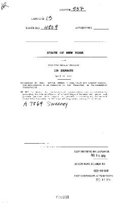 NYS Bill and Veto Jackets: 2013, Chapter 537