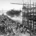 Ships - Launching Of The USS Arizona