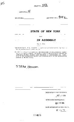 NYS Bill and Veto Jackets: 2014, Chapter 543