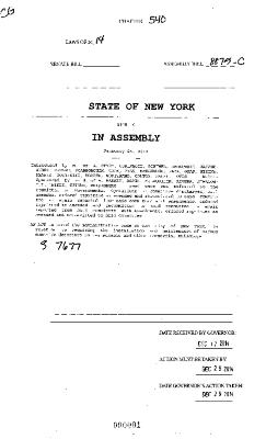 NYS Bill and Veto Jackets: 2014, Chapter 540