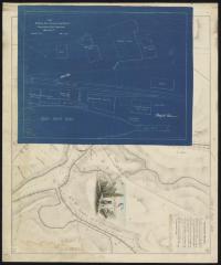 Map showing the Erie Canal blue line and encroachments 