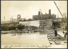 Erie Canal: moveable dam at Rochester