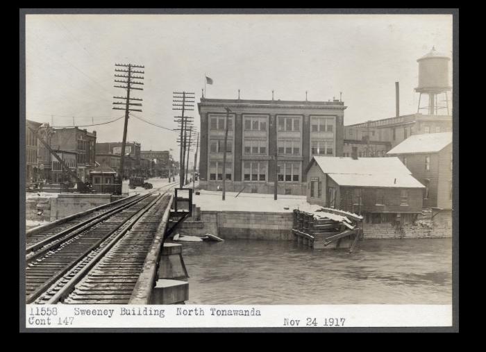 Erie Canal: Bascule Bridge, Main and Webster Streets, Tonawanda