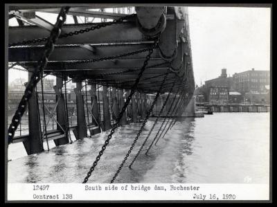 Erie Canal: moveable dam at Rochester