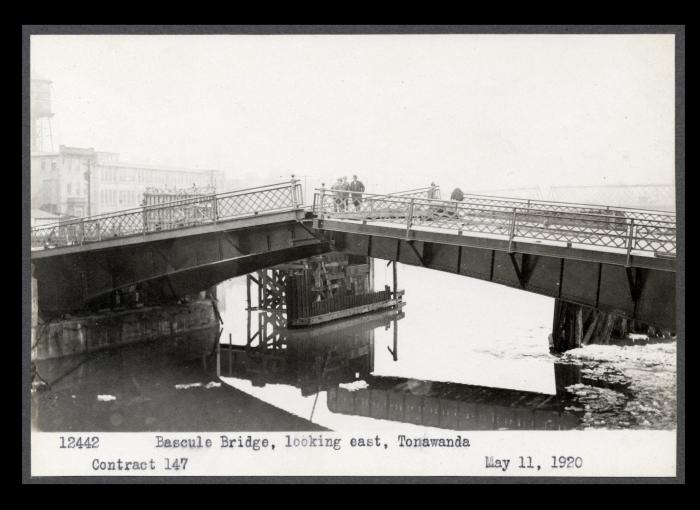 Erie Canal: Bascule Bridge, Main and Webster Streets, Tonawanda