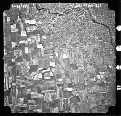 Aerial photograph of Auburn USGS quadrangle