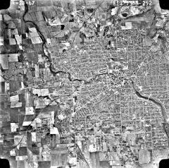 Aerial photograph of Auburn USGS quadrangle