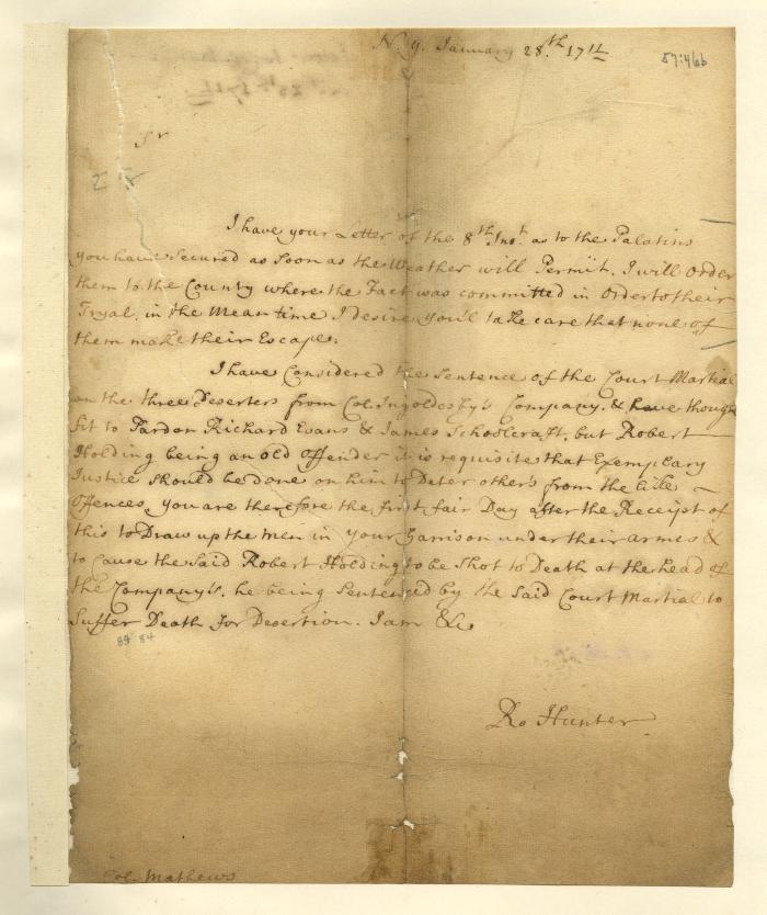 Certificate of John Collins to John Chissum