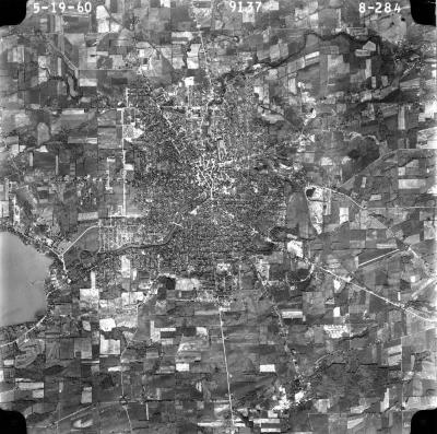 Aerial photograph of Auburn USGS quadrangle