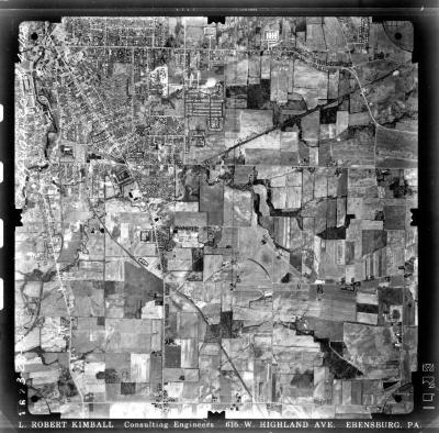 Aerial photograph of Auburn USGS quadrangle