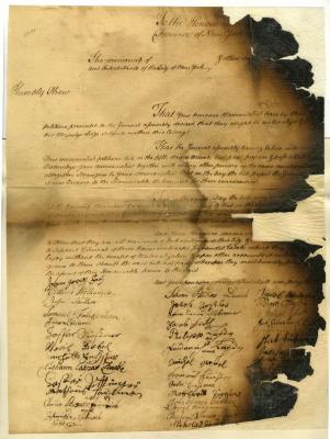 Petition of Gotlieb Wolhampster and a number of Germans for naturalization