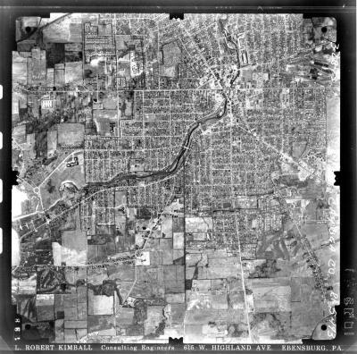 Aerial photograph of Auburn USGS quadrangle