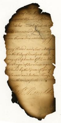 Proclamation adjourning the General Assembly to the 5th of October