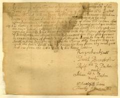 Approval of patent to William Smith 