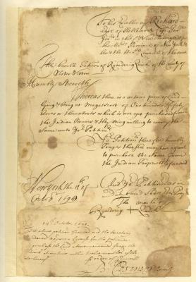 Petition of Rymderig Quick to purchase land