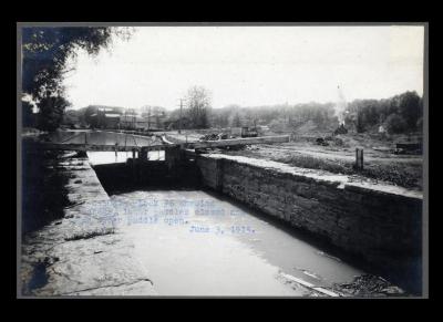 Cayuga Seneca Canal Contract C: Locks, dams etc. at Seneca Falls