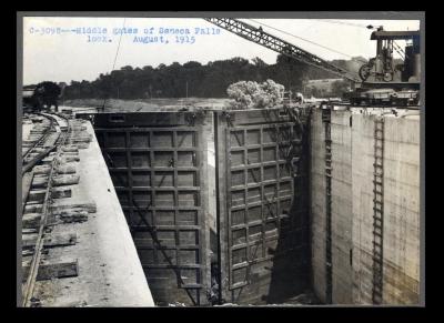 Cayuga Seneca Canal Contract C: Locks, dams etc. at Seneca Falls