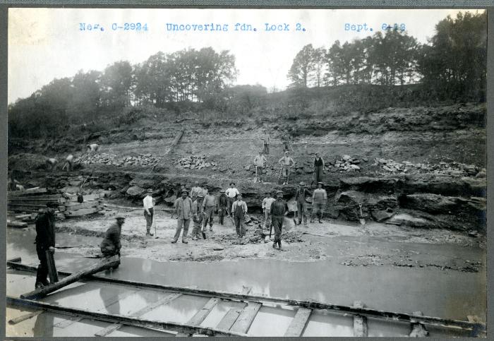 Cayuga Seneca Canal Contract C: Locks, dams etc. at Seneca Falls