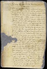 Letter from J. de la Grange to director Stuyvesant