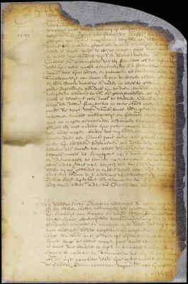 Patent of Francisco for land on Manhattan Island