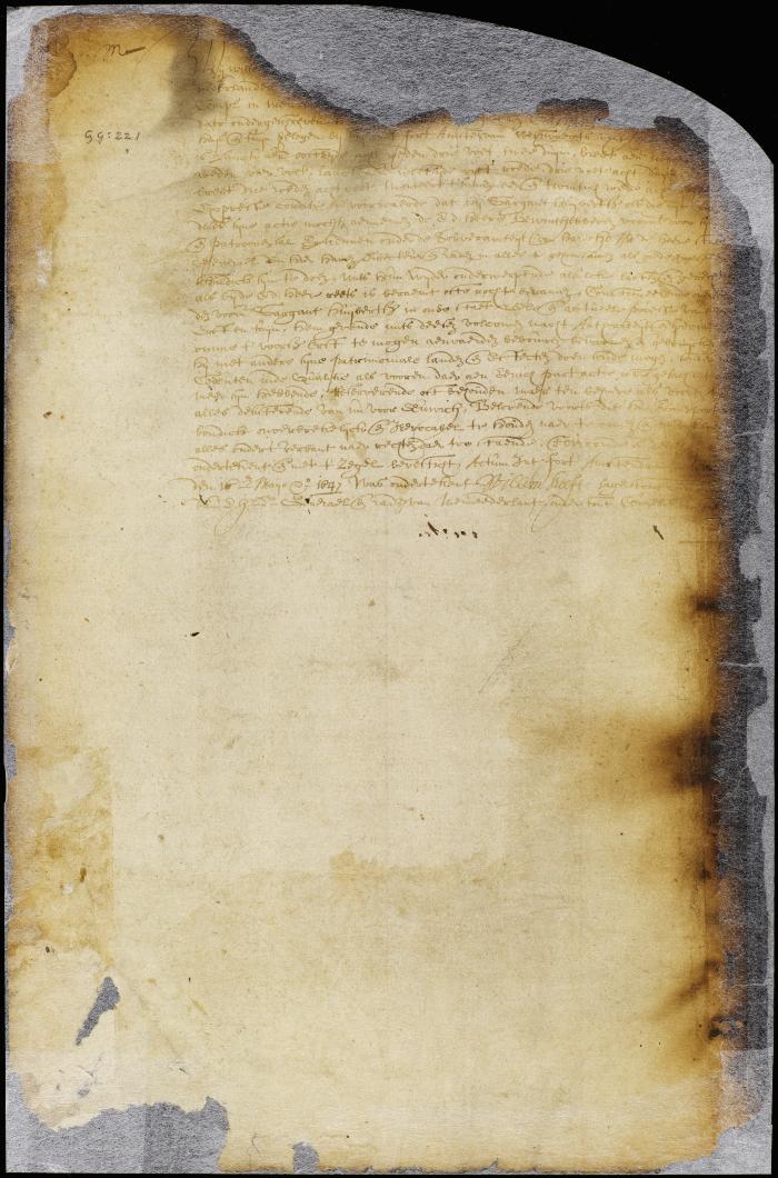Patent of Sergeant Huyberts for land on Manhattan Island