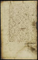 Deed of Burger Joryssen to Ariaen Keyser of a house and lot in New Amsterdam