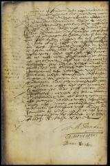 Deed of William Beeckman to Claes Tyssen, cooper for a lot in New Amsterdam